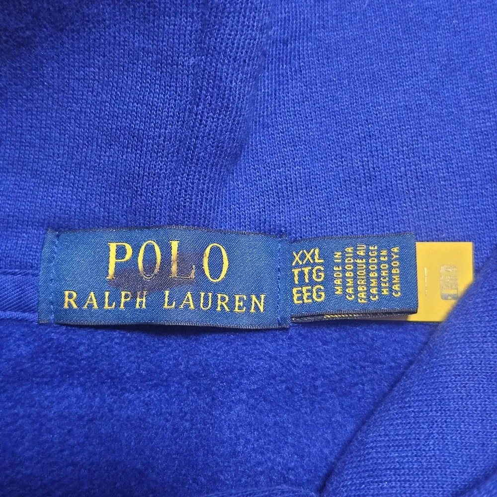 Polo Ralph Lauren collegiate arch logo fleece hoodie in size XXL Nwot